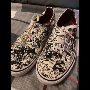 Marvel Women superhero Vans 8.5